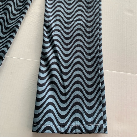 NWT Psychedelic Black & Blue Ragged Jeans Urban Outfitters Size 26 - Picture 11 of 15